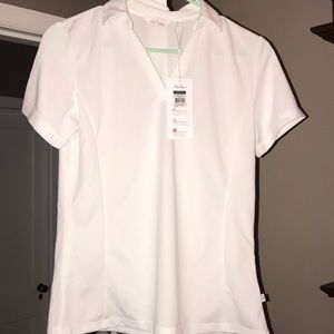 White Polo Golf Tee